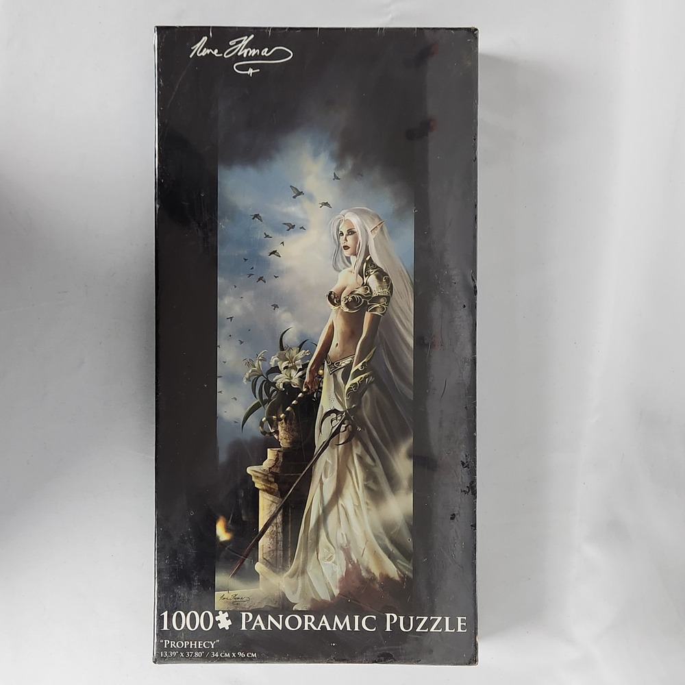 Nene Thomas Prophecy Gothic Fantasy 1000 Piece 14" x 38" Panoramic Puzzle‎ NEW